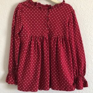 Baby Gap Red Polkadot Longsleeve
